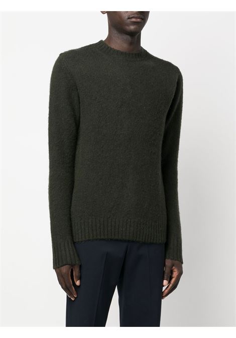 maglione girocollo uomo verde militare ASPESI | M183 516501237
